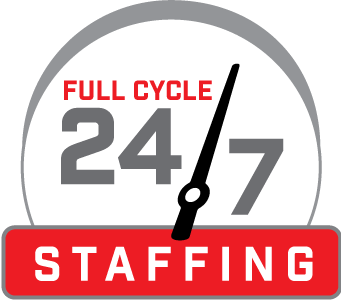 24/7 Full Cycle Staffing Logo